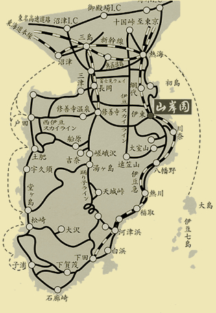 伊豆半島地図